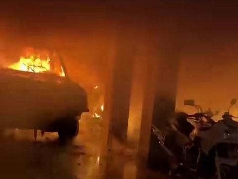 सशस्त्र प्रहरी बलको प्रधान कार्यालयमा आगलागी